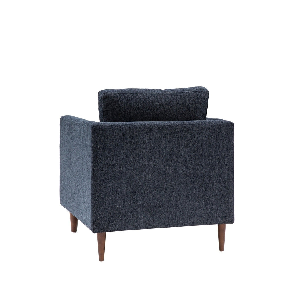 Chesterfield Armchair - Charcoal