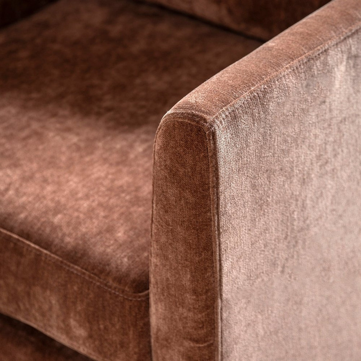 Chesterfield Armchair - Rust