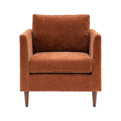 Chesterfield Armchair - Rust