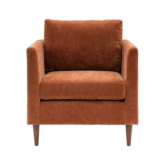 Chesterfield Armchair - Rust