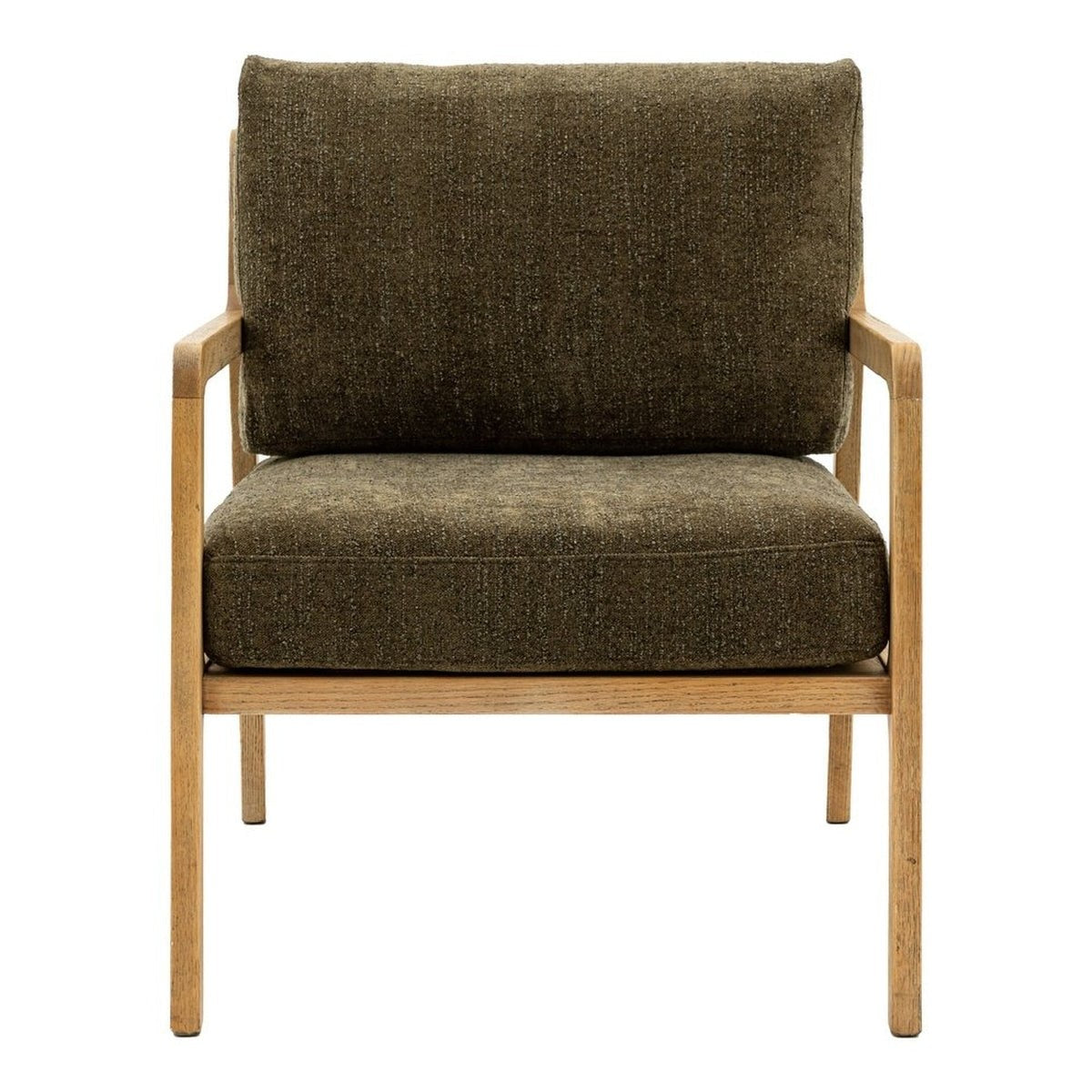 Vesper Armchair - Moss Green