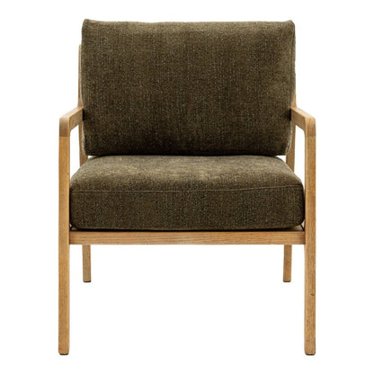 Vesper Armchair - Moss Green