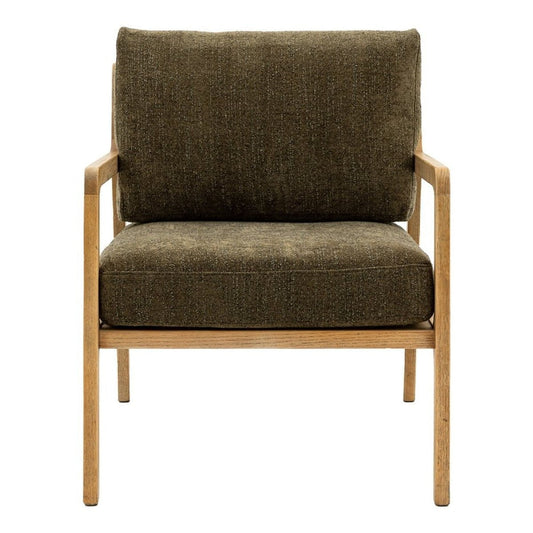 Vesper Armchair - Moss Green