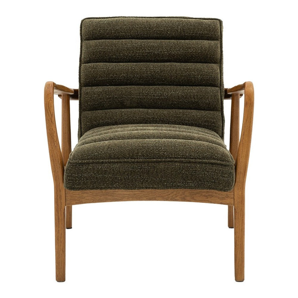 Datsun Armchair - Green Boucle