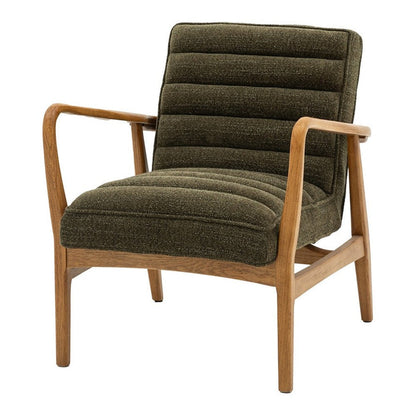 Datsun Armchair - Green Boucle