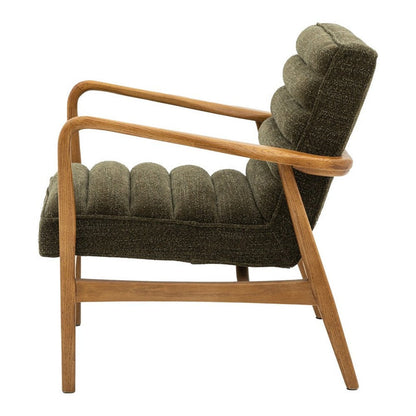 Datsun Armchair - Green Boucle