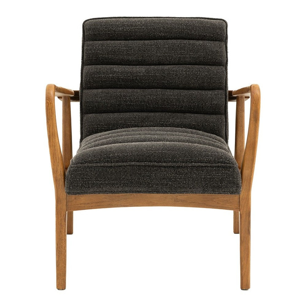 Datsun Armchair - Charcoal Boucle