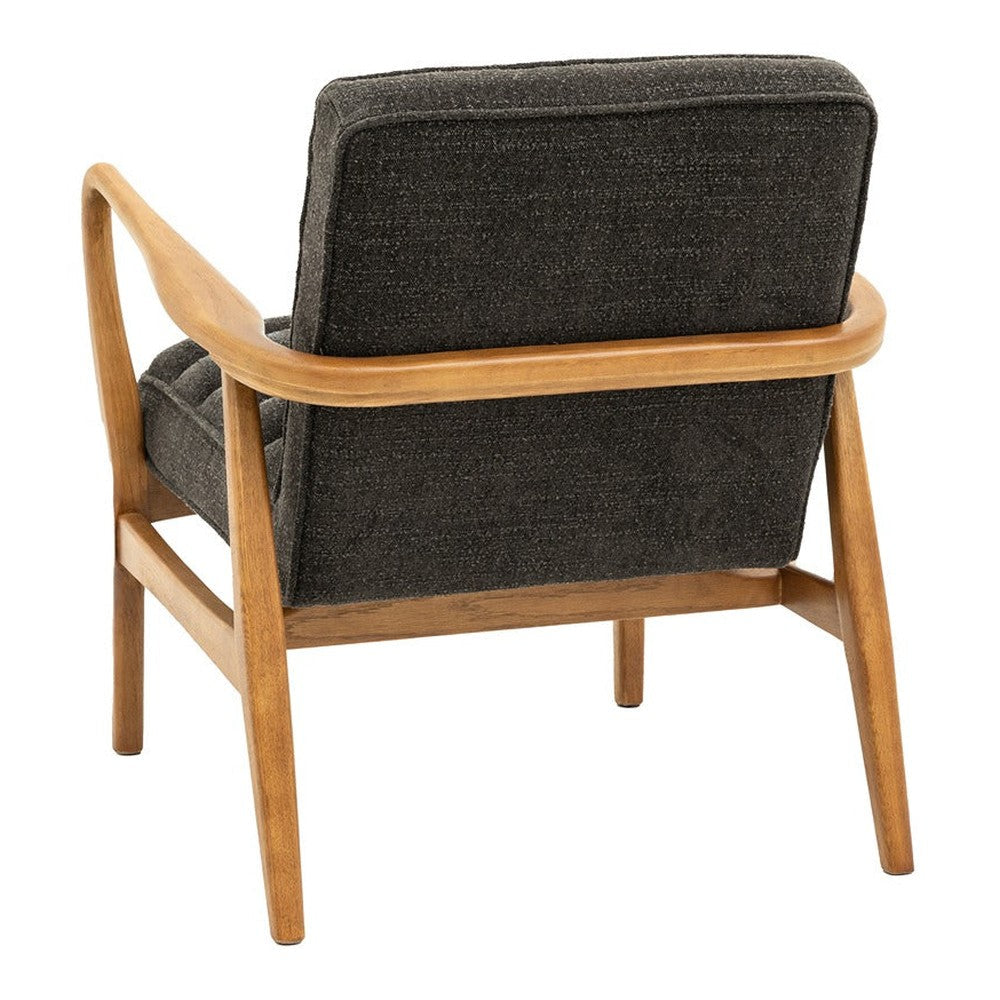 Datsun Armchair - Charcoal Boucle