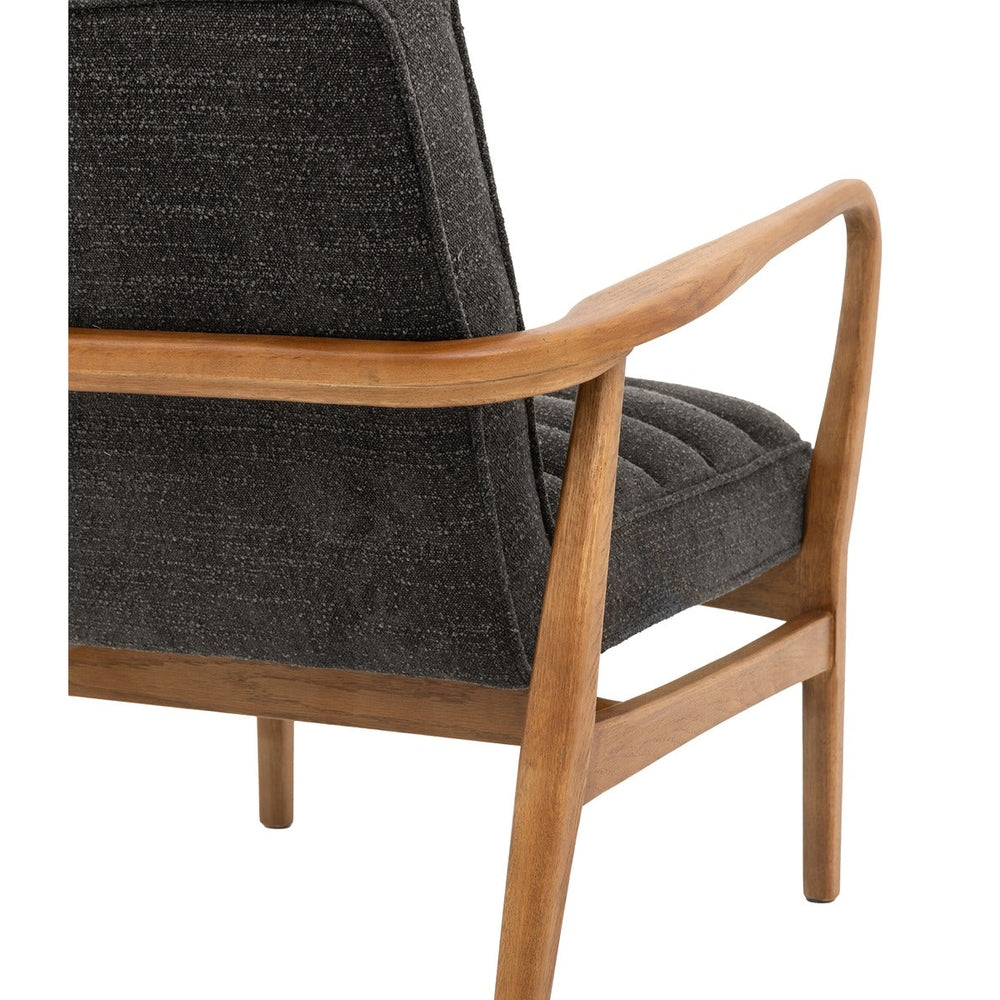 Datsun Armchair - Charcoal Boucle