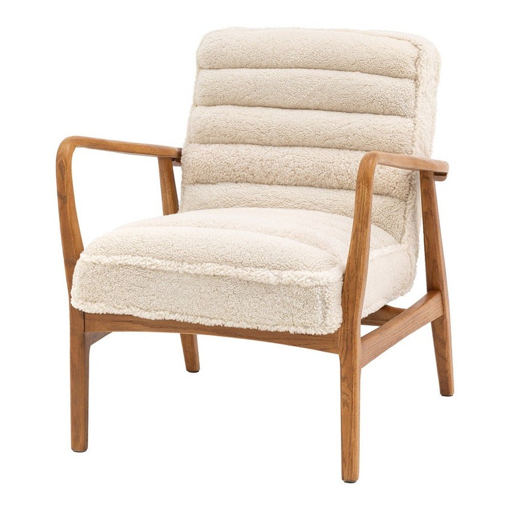 Datsun Armchair - Cream Sheepskin