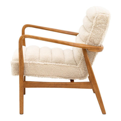 Datsun Armchair - Cream Sheepskin