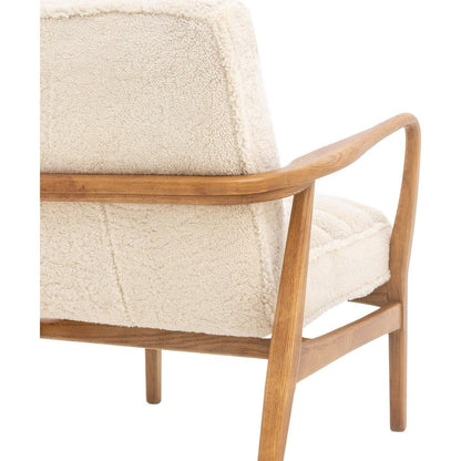Datsun Armchair - Cream Sheepskin