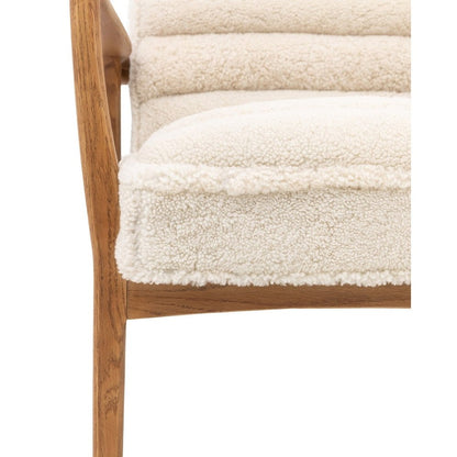 Datsun Armchair - Cream Sheepskin
