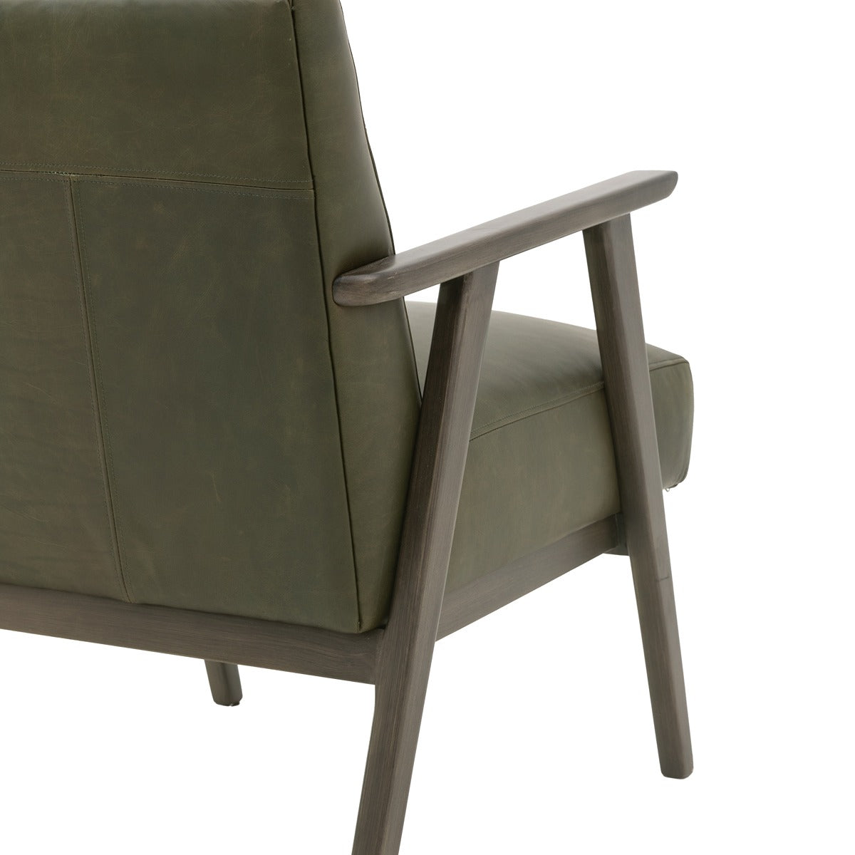 Hallcrest Armchair - Heritage Green Leather