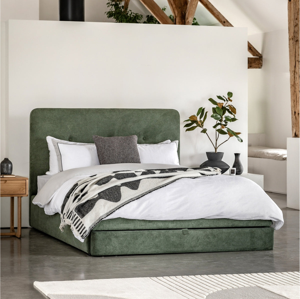 Marley 2 Drawer Bed - Green