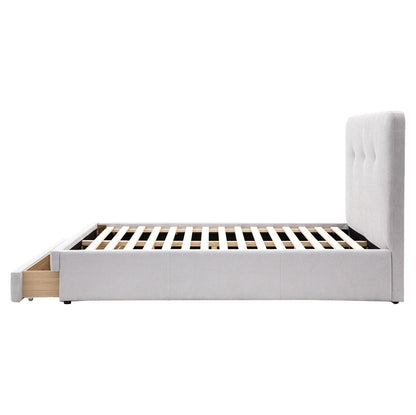 Marley 2 Drawer Bed - Taupe