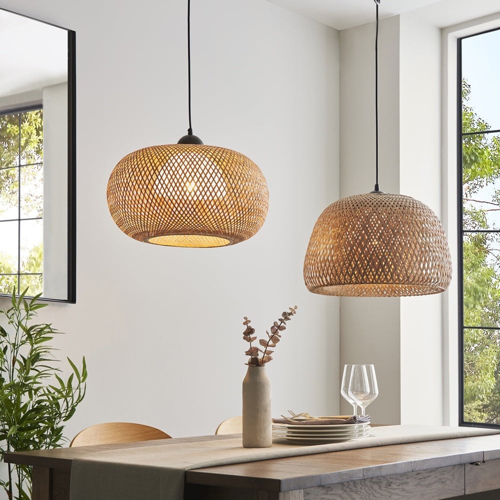 Bayley 1 Globe Pendant Light - Natural
