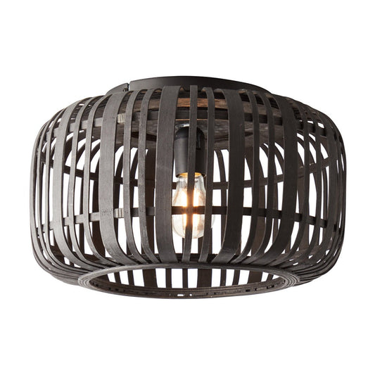 Martha Ceiling Light - Dark Bamboo