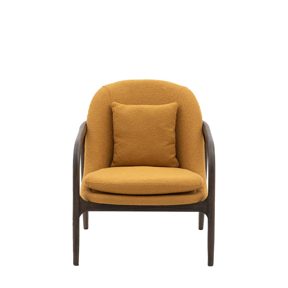Alesso Armchair - Ochre
