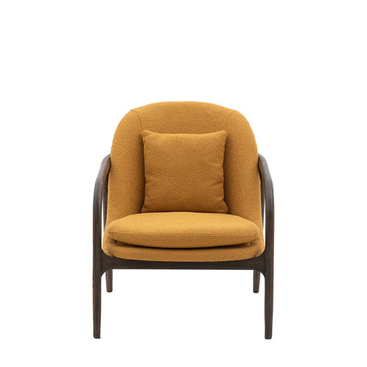 Alesso Armchair - Ochre