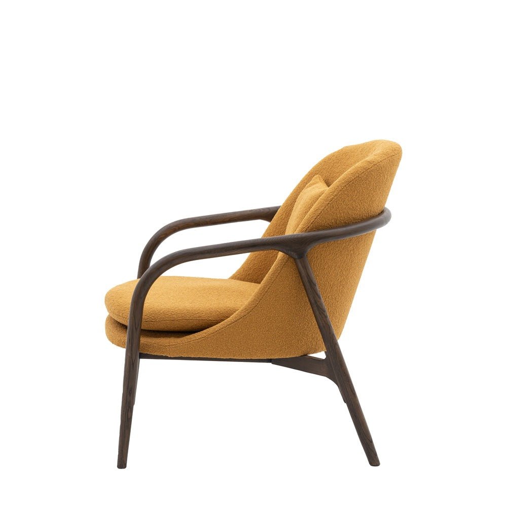 Alesso Armchair - Ochre