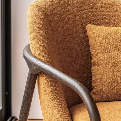 Alesso Armchair - Ochre