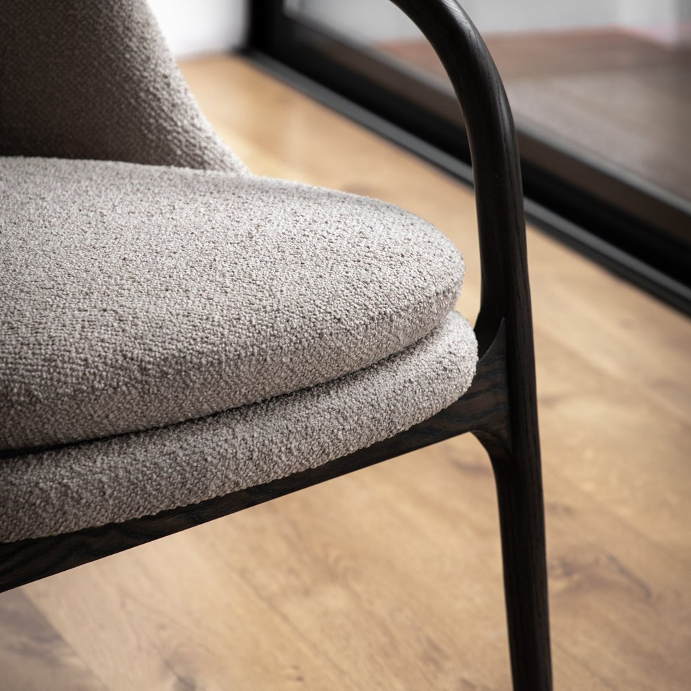 Alesso Armchair - Taupe