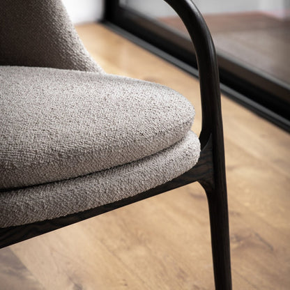 Alesso Armchair - Taupe