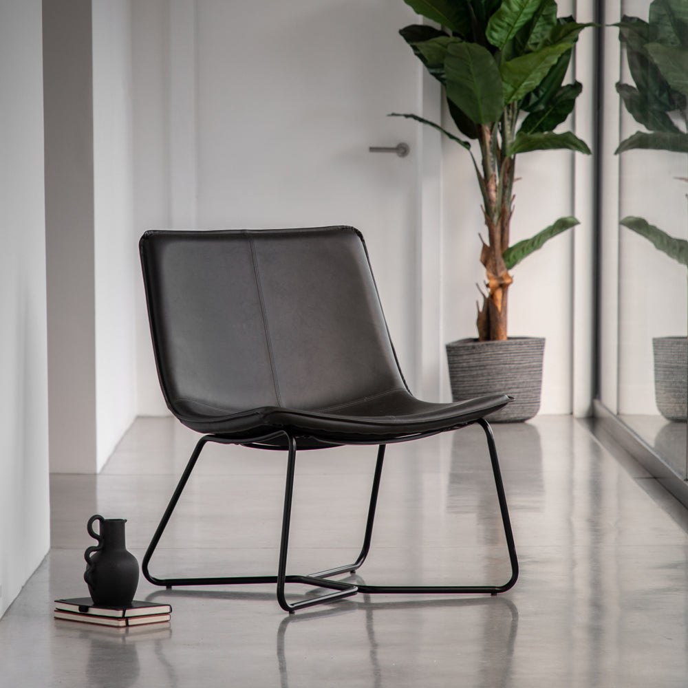Hawkline Lounge Chair in Charcoal