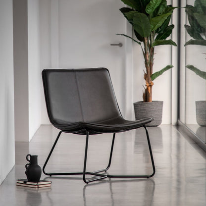 Hawkline Lounge Chair in Charcoal