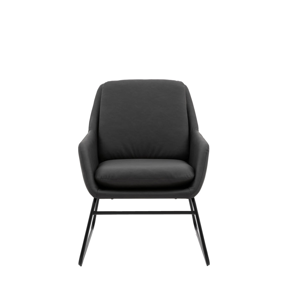 Fenton Accent Chair - Charcoal