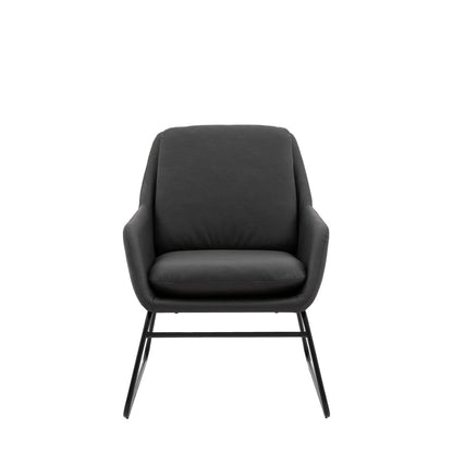 Fenton Accent Chair - Charcoal