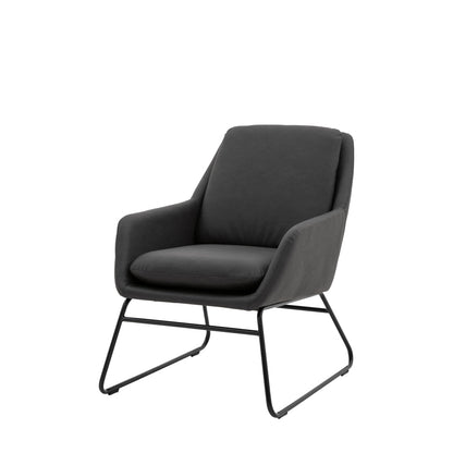 Fenton Accent Chair - Charcoal