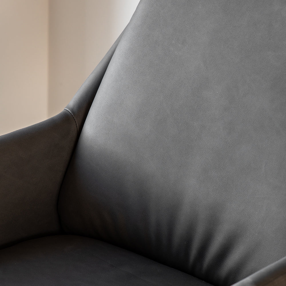 Fenton Accent Chair - Charcoal