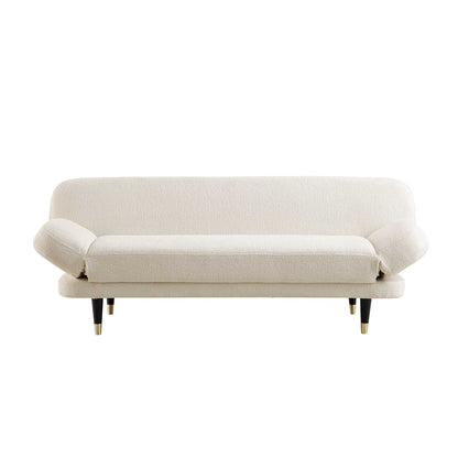 Solna 2-Seater Sofa Bed, Beige Boucle