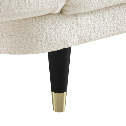 Solna 2-Seater Sofa Bed, Beige Boucle