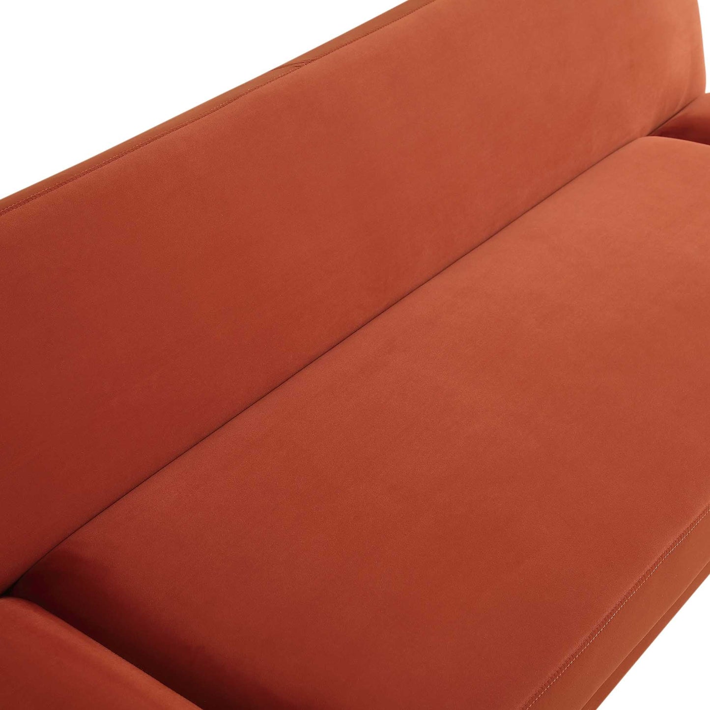 Solna 2-Seater Sofa Bed, Rust Velvet