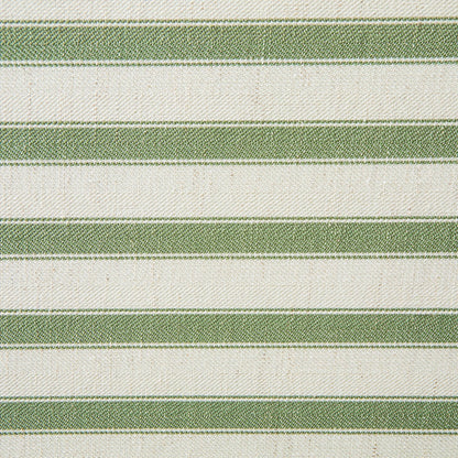 Daphnis Green Striped Linen Blend Sofa Bed, Grande Chaise Left Hand Facing