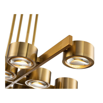 Bloom Pendant Lamp - Antique Brass