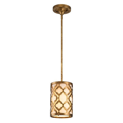 Arabella 1 Light Pendant Light - Distressed Gold