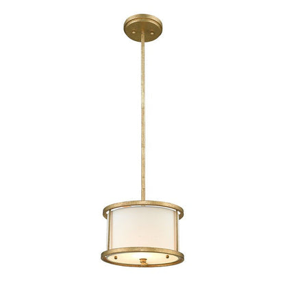 Lemuria 1 Light Pendant Light - Distressed Gold