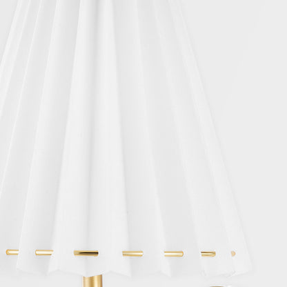 Demi 1 Light Wall Sconce - Aged Brass