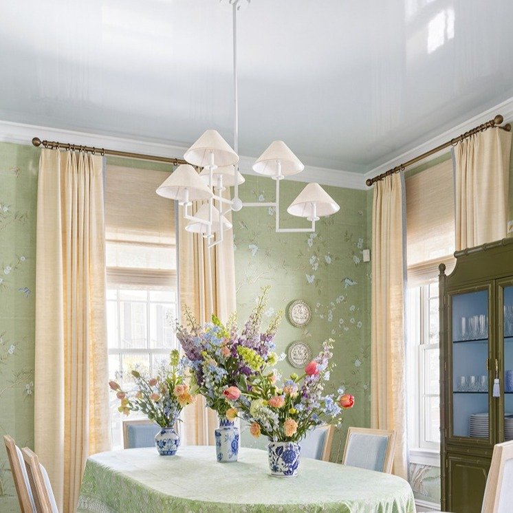 Gladwyne 6 Light Chandelier - Textured White