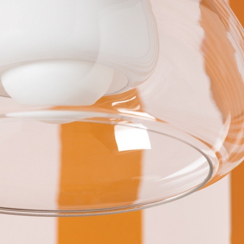 Cortney 1 Light Semi Flush - Aged Brass