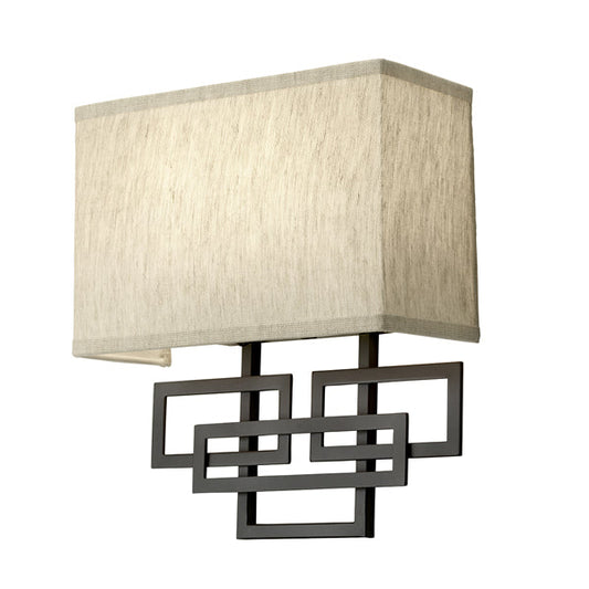 Lanza 2 Light Wall Light - Oil Rubbed Bronze