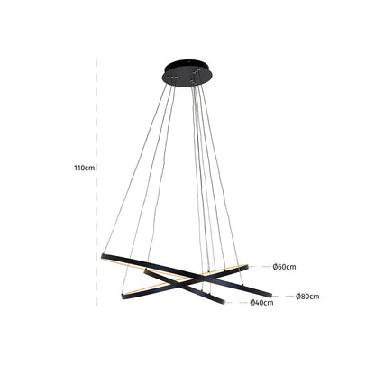 Amira Hanging Lamp - Black