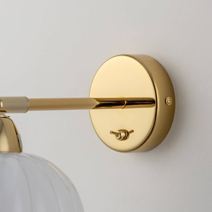 Flower Sconce Wall Light - White