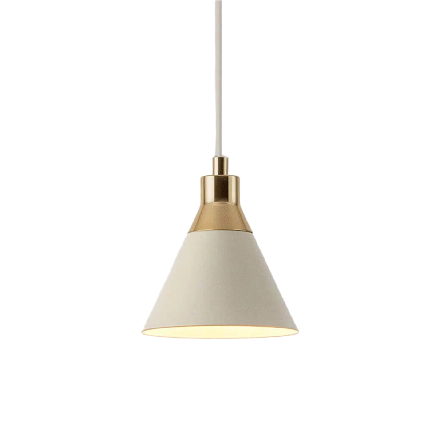 Cone Pendant Ceiling Light - Sand