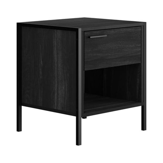 Lochan Bedside Cabinet - Black