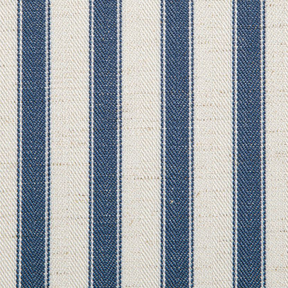 Chilworth Upholstered Ottoman Storage Bed, Blue Stripe Linen Blend